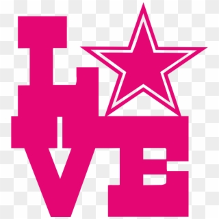 Pink Dallas Cowboys Star Logo Wwwpixsharkcom Images - Dallas Cowboys Svg Free Clipart