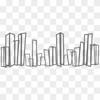 New York City Drawing Silhouette Pencil - City Drawing Png Clipart