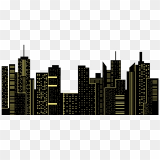 New York Png - Night City Silhouette Png Clipart