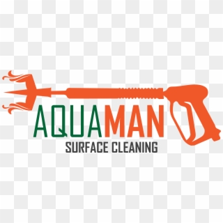 Aquaman Surface Cleaning - Graphic Design Clipart