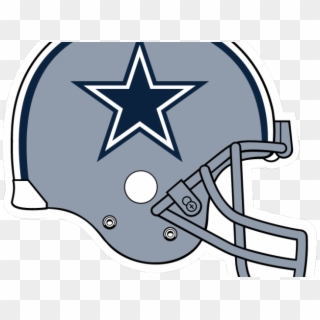 Dallas Cowboys Clipart - Dallas Cowboys Logo Helmet Transparent - Png Download