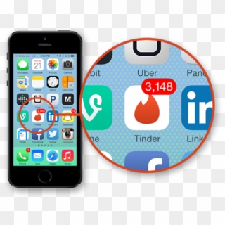 I Will Help You Get More Matches On Tinder - Apple Iphone 5c Clipart