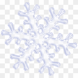 Free Png Transparent Simple Snowflake Png Images Transparent - Cross Clipart