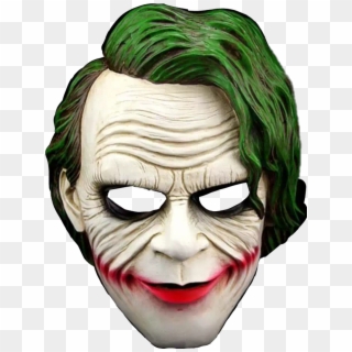 Report Abuse - Joker Dark Knight Face Mask Clipart