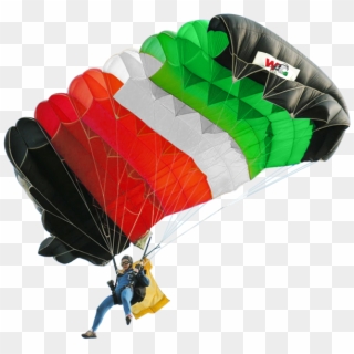 Guy In Parachute Png , Png Download - Man Parachuting Png Clipart