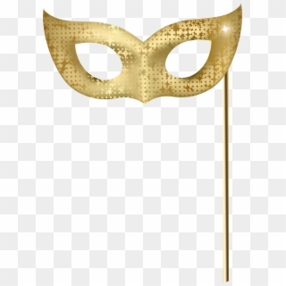 Gold Carnival Mask Png Clip Art Image - Gold Carnival Mask Png Transparent Png