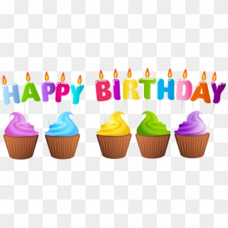Download Birthday Candles And Cakes Png Png Images - Transparent Happy Birthday Clip Art