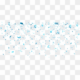 Png Image Information - Transparent Blue Confetti Png Clipart