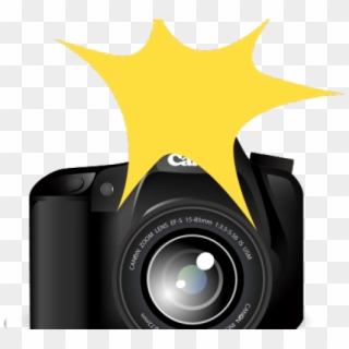 The Flash Clipart Camera Flash - Camera Emoji Transparent Background - Png Download