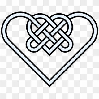 Celtic Knot Clipart Celtic Symbol - Celtic Heart Knot Clipart - Png Download