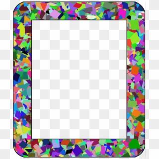 This Free Icons Png Design Of Confetti Frame 1 Clipart