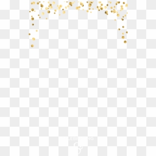 Gold Confetti Transparent - Gold Confetti Transparent Background Clipart