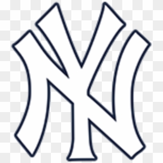 New York Yankees Logo Png - New York Yankees Logo White Clipart