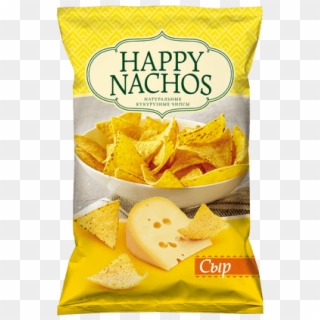 Corn Chips "happy Nachos" - Potato Chip Clipart