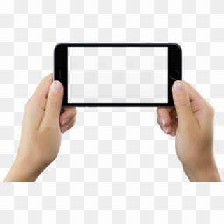 Iphone With Hand Png Clipart