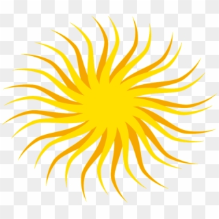 Png Sun Rays Transparent Images Pluspng Sunny - Güneş Vektörel Png Clipart