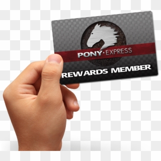 Pony Expressrewards Membership - Hand Holding Soda Png Clipart