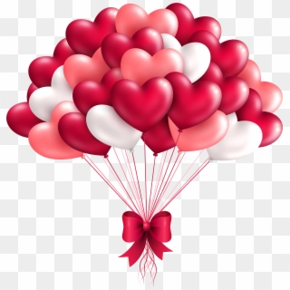 Birthday Balloons Png - Heart Balloons Png Clipart