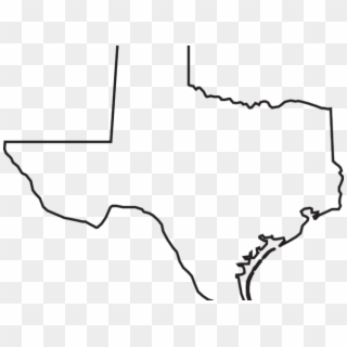 Texas Clipart Outline - Vector Texas Outline Png Transparent Png