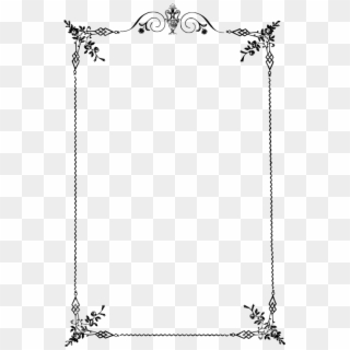 Png Wedding Border - Frame Word Clipart