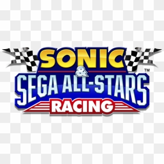 Allstarsracing Logo - Sonic And Sega All Stars Racing Logo Clipart