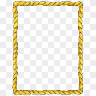 Rope Frame Rope Frame, Boarders And Frames, Png Photo, - Borders And Frames Design Clipart