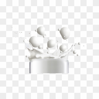 Dynamic Milk Image Splash Goodness Glass Of Milk Vitamins - Balloon Clipart