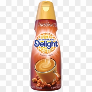 Hazelnut Non-diary Coffee Creamer - International Delight Hazelnut Creamer Clipart