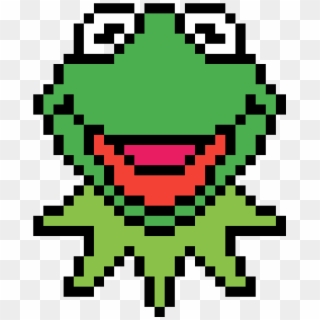 Kermit The Frog - Crazy Perler Bead Patterns Clipart