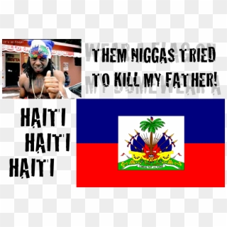 Ya Heard Me - Haiti Flag Clipart