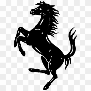 Ferrari Horse Logo Hd Png - Horse Vector Clipart