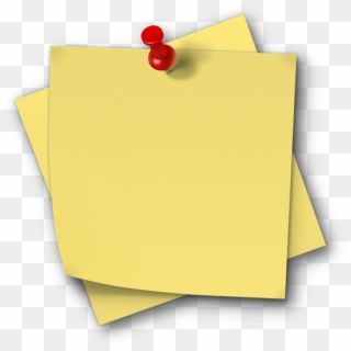 Sticky Note Png - Yellow Sticky Note Png Clipart