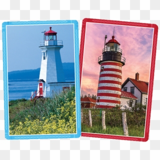 Lighthouses Playing Cards - Lighthouse Clipart
