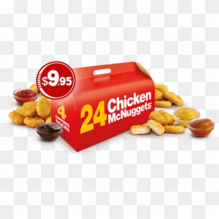 Returning Nationwide, Mcdonald's Are Offering 24 Chicken - 24 Chicken Nuggets Mcdonalds Clipart
