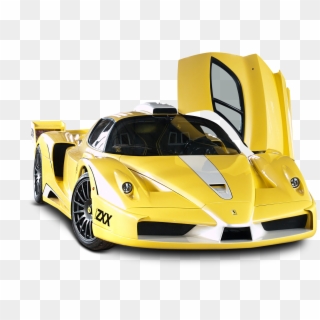 Yellow Ferrari Enzo Edo Car Png Image - Yellow Ferrari Car Png Hd Clipart