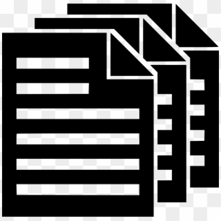 Png File Svg - Reports Black Icon Png Clipart
