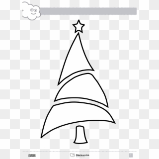 Descarga Las Siluetas De “arbol De Navidad” En Pdf - Christmas Tree Clipart