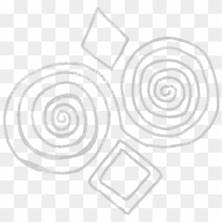 A Pattern Image From Newgrange Kerb Stone - Newgrange Symbols Graphics Clipart