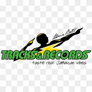 Usain Bolt's Tracks And Records Franchise - Tracks And Records Logo Clipart