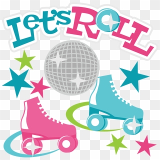 Roller Disco Png Free Download - Skate Party Clipart
