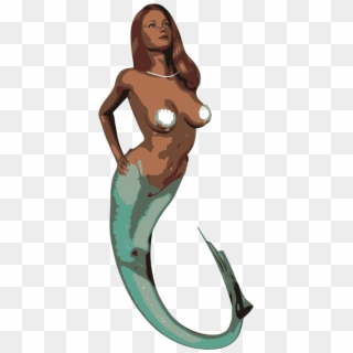 Big Image - Real Mermaid Clipart - Png Download