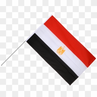Egypt Hand Waving Flag - Egypten Flagga Clipart