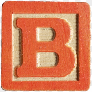 B Seems So Appropriate For - Block Letter B Clipart