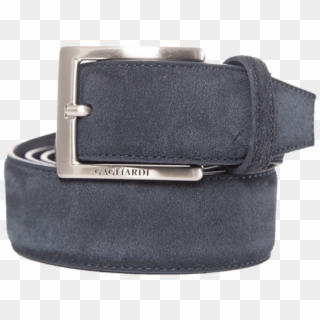 Home>belts>navy Suede Leather Belt With Branding On - Belt Clipart