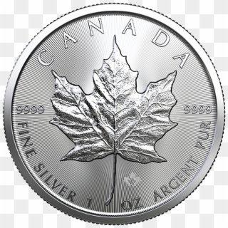 Picture Of 2019 1 Oz Canadian Silver Maple Leaf - Silver Maple Leaf 2019 Clipart