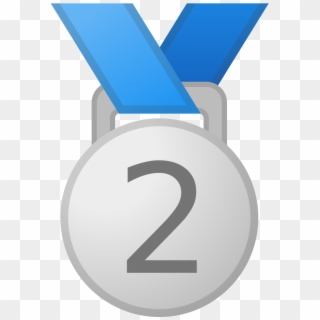 2nd Place Medal Icon - 2nd Place Medal Emoji Clipart