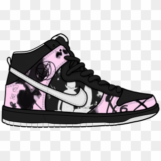 Nike Clipart Footwear Free Collection - Cartoon Nike Shoes Transparent - Png Download