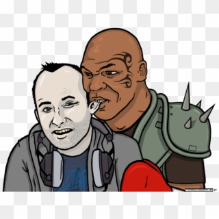 Sips Meets Mike Tyson - Mike Tyson Cartoon Png Clipart