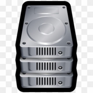Hard Drive Stack Icon Clipart