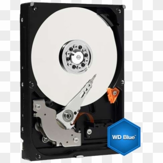 Wd Blue 1tb Desktop Hard Disk Drive - Wd Blue 1tb Desktop Hard Disk Drive Png Clipart
